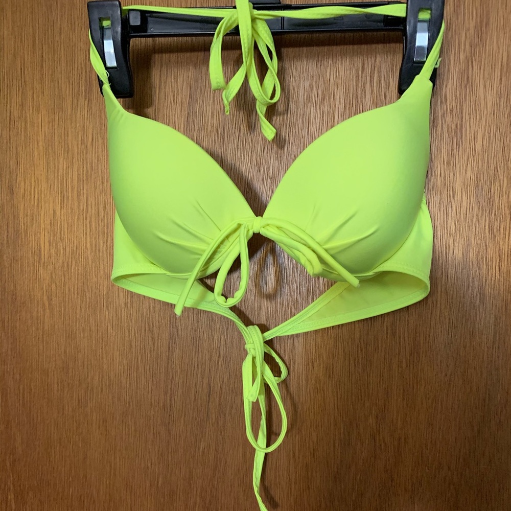 Neon Yellow Swimsuit
